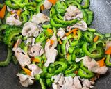 味噌でまろやか味！ゴーヤチャンプル⭐︎作り方4写真