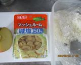 辛味りんごとベーコンの炒飯作り方1写真