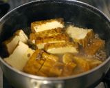 牛そぼろと厚揚げのあんかけ作り方3写真