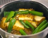 牛そぼろと厚揚げのあんかけ作り方4写真