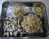 コラーゲン玉入り☆和風れんこんハンバーグ作り方1写真