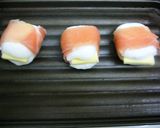 お弁当に☆はんぺんチーズの生ハム巻き作り方2写真