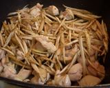 鶏ごぼうの炊き込みご飯作り方3写真