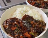 卵・パン粉なし チーズインハンバーグ作り方6写真