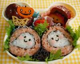ハロウィン＊おばけちゃん海苔巻き作り方10写真