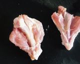 開き鶏手羽元で☆ウマ塩焼き作り方1写真