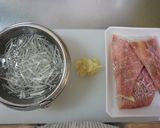 赤魚のしょうが煮作り方1写真