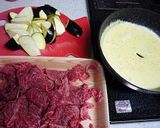 牛肉と茄子のカレークリームソース作り方2写真