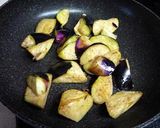 牛肉と茄子のカレークリームソース作り方4写真