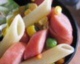 お弁当♪ウィンナー＆コーン＆グリンピース作り方6写真
