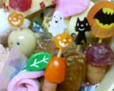 ハロウィンおばけときのこ作り方7写真