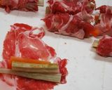 豚の根野菜巻き♪作り方2写真