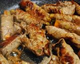 豚の根野菜巻き♪作り方4写真