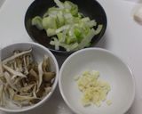 舞茸チャーハン作り方1写真