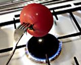 トマトLoveな朝食ひんやりパスタ作り方2写真
