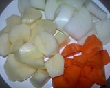 ✾じゃがいもと手羽先のみそ煮✾作り方2写真