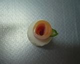ちくわにお花埋めちゃいました♪作り方2写真