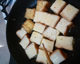 サツマイモと柿のフレンチトースト作り方3写真