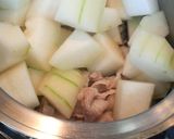 実家の味★　冬瓜と豚バラの炒め煮作り方4写真