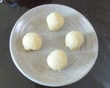 さつまいも餡の蜂蜜レモン大福作り方2写真