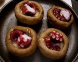 椎茸のファルシー*タコのエスカルゴ風★作り方4写真