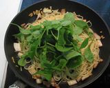 生ハムとルッコラのパスタ作り方5写真