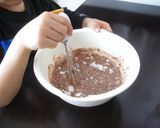子供と牛乳パックで電子レンジ「ういろう」作り方4写真