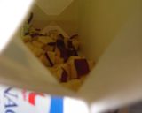 子供と牛乳パックで電子レンジ「ういろう」作り方5写真
