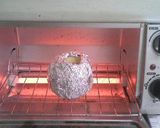 男の料理 オーブントースターで焼きりんご作り方3写真
