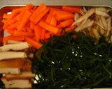 切り昆布の煮物作り方1写真