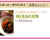 切り昆布の煮物作り方4写真