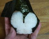 ◆キャラ弁◆海苔で作る黒ドキンちゃん作り方2写真