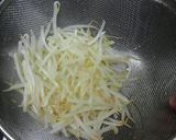 もやしポン酢梅かつおぶしの和え物作り方2写真