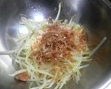もやしポン酢梅かつおぶしの和え物作り方3写真
