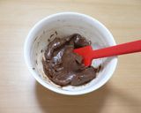 ちょこっと♥チョコレアチーズケーキ作り方6写真