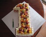 1歳のお誕生日ケーキ作り方7写真