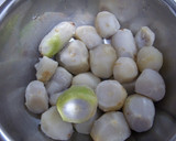 揚げ里いものたっぷり鶏そぼろあん★作り方2写真