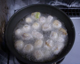 揚げ里いものたっぷり鶏そぼろあん★作り方3写真
