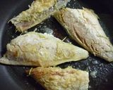 鯖のキノコクリームソース作り方2写真