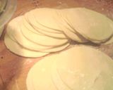 ★HBでモチッ！パリッ！手作り餃子の皮★作り方3写真