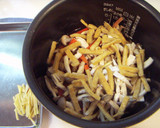 秋の味❀秋刀魚ときのこの炊き込みご飯作り方5写真