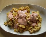 簡単朝食☆チーズオムレツ作り方4写真