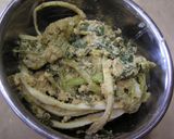 日野菜や間引き菜の 振り糠漬け♪作り方3写真
