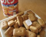 乾パンでレアチーズケーキ作り方1写真