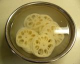 れんこんのはさみ焼き作り方1写真
