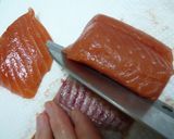 秋に向日葵☆咲きました♪秋鮭の香味揚げ作り方3写真