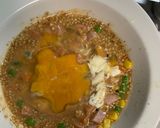 レンジ洋風簡単ビビンバ味炒飯弁当作り方7写真