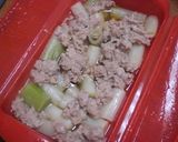 ルクエ☆長ねぎと鶏の中華風作り方4写真