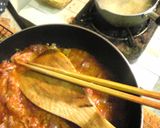 たっぷりベーコンとチーズのトマトパスタ作り方4写真