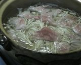 水菜と豆腐の鍋作り方4写真